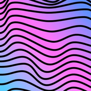 Wavy line mesh modern design background, grid abstract geometry shape vector Stock Illustration