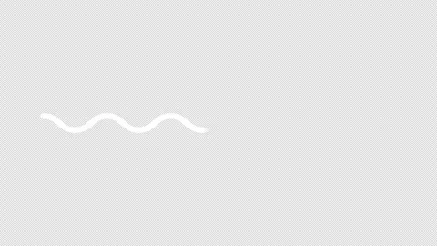 Wavy Line Motion Graphic Animation with Alpha Channel Stock Footage 322973884