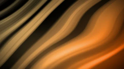 Wavy Lines Amber Orange Stock Footage 26121713