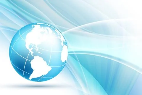 Wavy lines with copy space. eps10 Stock Illustration