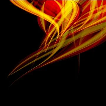 Wavy lines with copy space. eps10 Stock Illustration