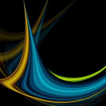 Wavy lines with copy space. eps10 스톡 일러스트