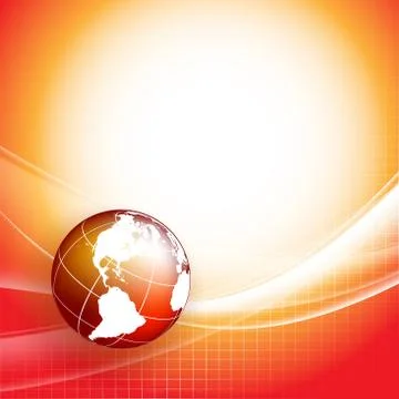Wavy lines with copy space. eps10 Stock Illustration