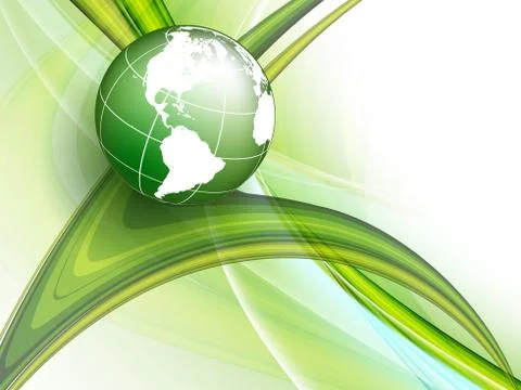 Wavy lines with copy space. eps10 Stock Illustration