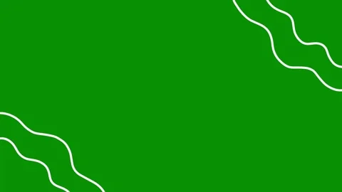 Wavy Lines Corner Transition Animation – Abstract Motion Graphic Overlay Stock-Footage 320355781