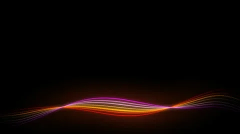 Wavy lines Stock Footage 10793943