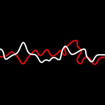 Wavy Lines Stock Illustration