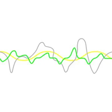 Wavy Lines Stock Illustration