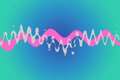Wavy Lines Stock Illustration