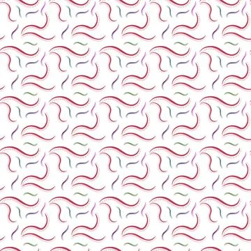 Wavy lines Illustrazione stock