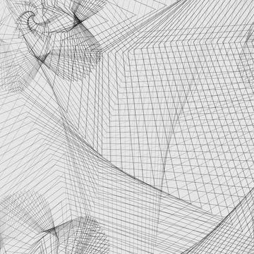 Wavy lines with light effects, seamless pattern, motion concept. Presentation Stock Illustration