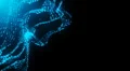 Wavy lines loop background animation HD Footage