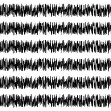 Wavy lines pattern. Abstract backgroud. vibration line イラスト素材