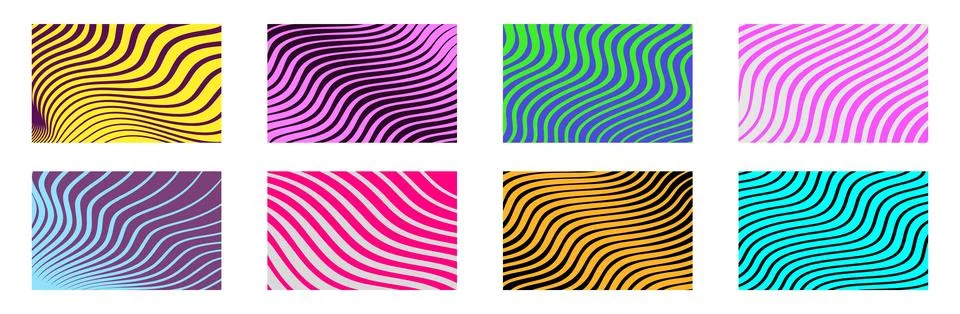 Wavy lines pattern 스톡 일러스트