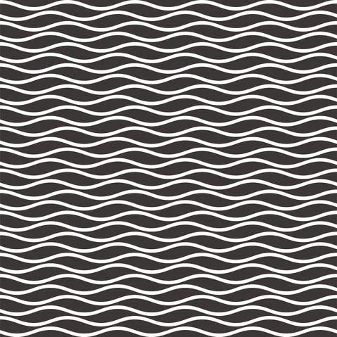 Wavy Lines Seamless Background Stock Illustration
