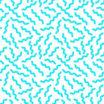 Wavy lines seamless pattern. Dynamic color texture 스톡 일러스트