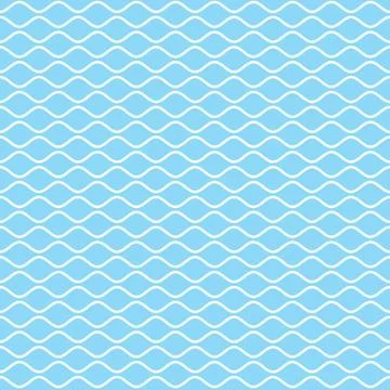 Wavy Lines Seamless Pattern Stock Illustration