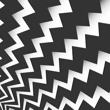 Wavy lines square format background. Vector art Illustrazione stock