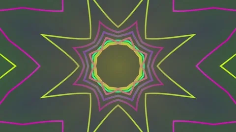 Wavy Lines. Star Patterns Video stock 73549052