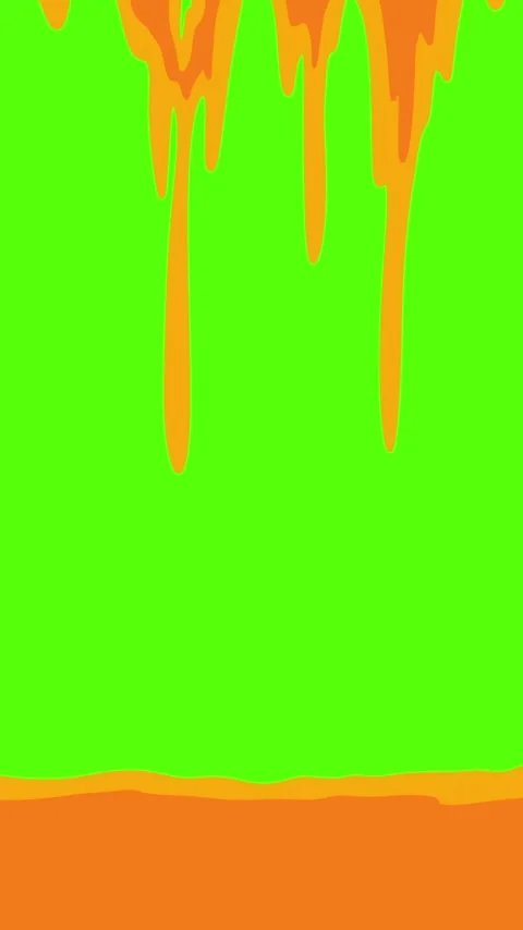 Wavy liquid animated transition on vertical green screen background. Seamle.. Stock Footage 307156564