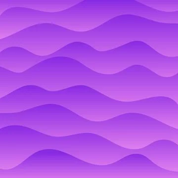 Wavy liquid background with purple gradient. Vector illustration. 스톡 일러스트