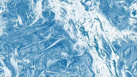 Wavy liquid ice background Stock Footage 77294465