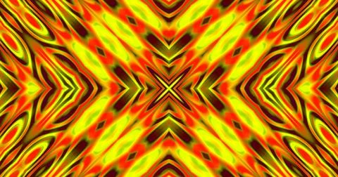 Wavy Liquid Waves Retro Trippy Meditation Pattern Background 스톡 일러스트