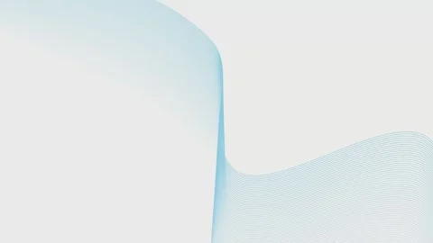 Wavy Looping Lines Animation with Gray Background Stock Footage 343041441