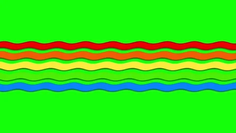 Wavy Motion with Different - Stock Video Element Stock Footage 339327969