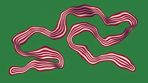 Wavy Motion Motion Graphic Overlay Stock Footage 338014027