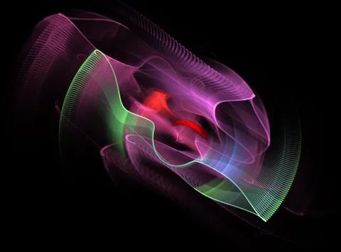 Wavy motion pattern イラスト素材