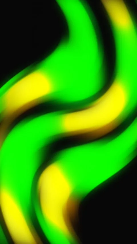 Wavy movement of colored spots across the screen, with twisting. Stock Footage 266800359