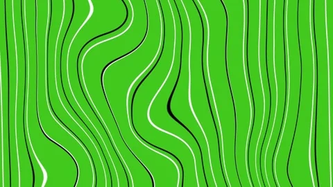 Wavy moving diagonal lines resembling a zebra pattern in black and white Stock Footage 309869620