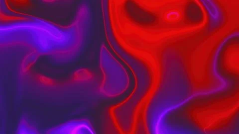 Wavy neon lines Stock Illustration