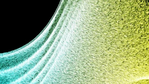 Wavy noised lines Stock Footage 95662267