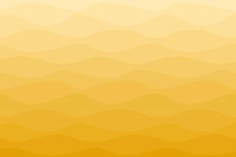 Wavy ombre yellow sun rays background Stock Illustration