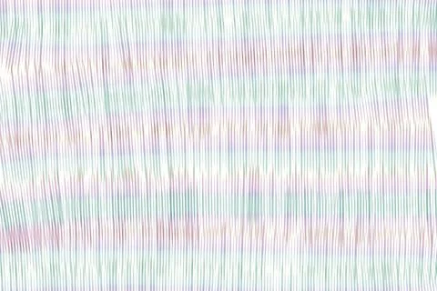 Wavy Pastel Lines Optical Illusion Pattern Background Stock Illustration