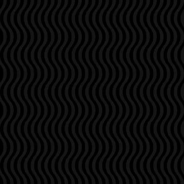 Wavy pattern. Black Neutral Seamless Pattern for Modern Design in Flat Style. Stockillustratie