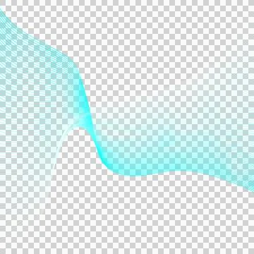 Wavy Pattern with Dots and Lines on White Background Illustrazione stock