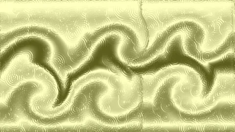 Wavy pattern of golden hue Stock Footage 139924001