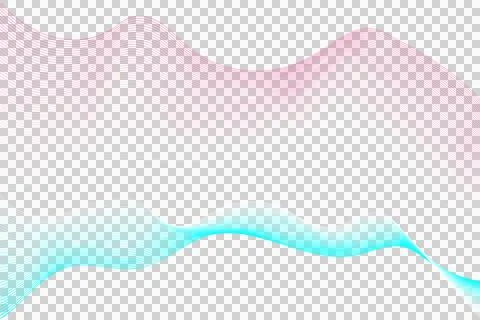 Wavy Pattern Gradient Background Illustrazione stock