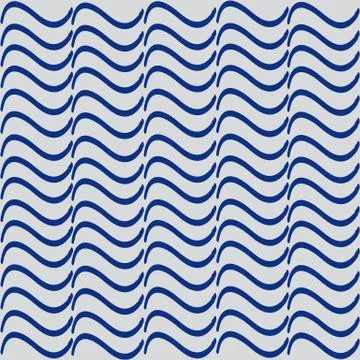 The wavy pattern on grey Stock-Illustration