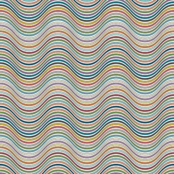 Wavy pattern Illustrazione stock