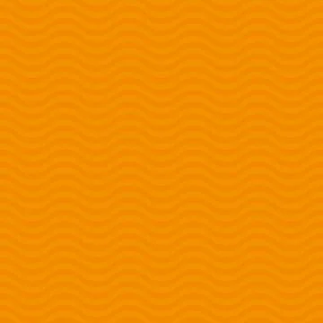 Wavy pattern. Orange Neutral Seamless Pattern for Modern Design in Flat Style 库存插图