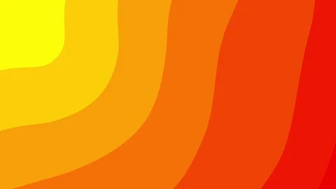 Wavy Pattern Orange Yellow Gradient Background Stock Footage 314611645
