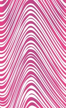 Wavy pattern poster. Repeating design element for printing on fabric. Purple Illustrazione stock