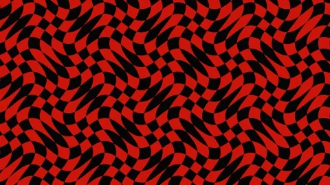 Wavy pattern in red and black for design and creative Stock Footage 338022051