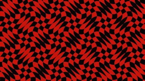 Wavy pattern in red and black for design and creative Stock Footage 338024330