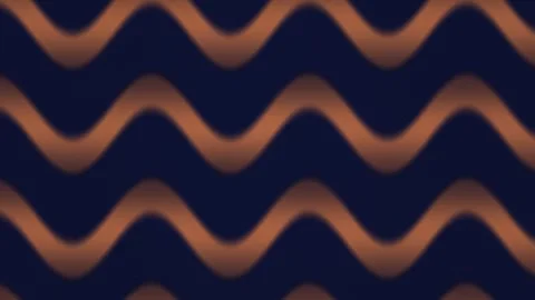 Wavy pattern in shades of brown and dark blue with smooth Stock Footage 338201730
