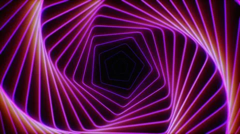 Wavy pattern VJ background Illustration